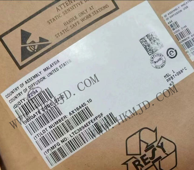 [供應(yīng)，回收] LTC3894EFE (ADI) 150V 高效降壓型穩(wěn)壓器