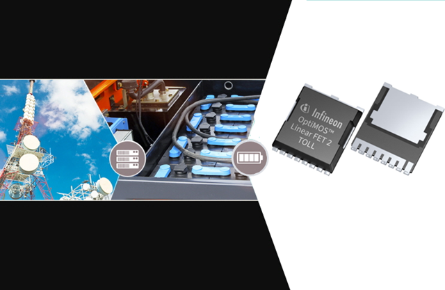 英飛凌推出OptiMOS Linear FET 2 MOSFET，賦能先進的熱插拔技術(shù)和電池保護功能
