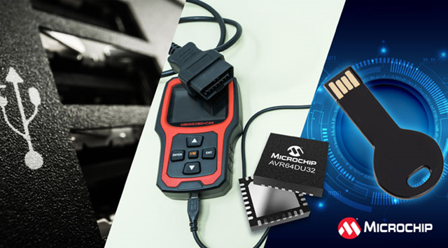 Microchip推出AVR DU系列USB單片機，支持增強型代碼保護和高達15W 的功率輸出