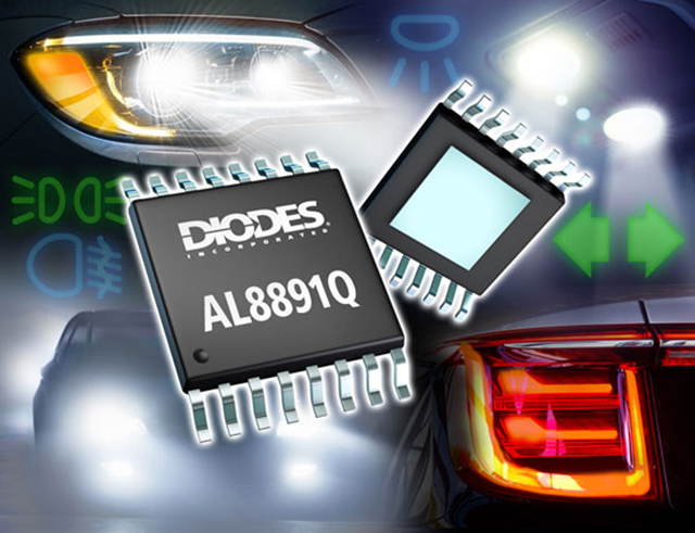 Diodes 公司宣布推出AL8891Q LED 驅(qū)動(dòng)器，擴(kuò)大符合汽車標(biāo)準(zhǔn)的產(chǎn)品組合。