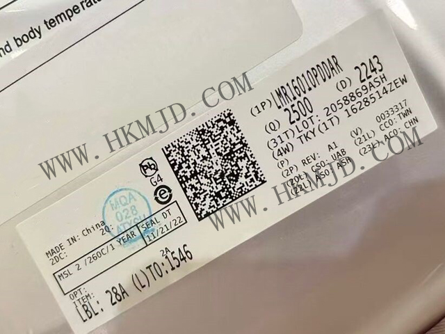 LMR16010PDDAR(TI): SIMPLE SWITCHER? 60V、1A 降壓轉(zhuǎn)換器（IQ 為 40μA）